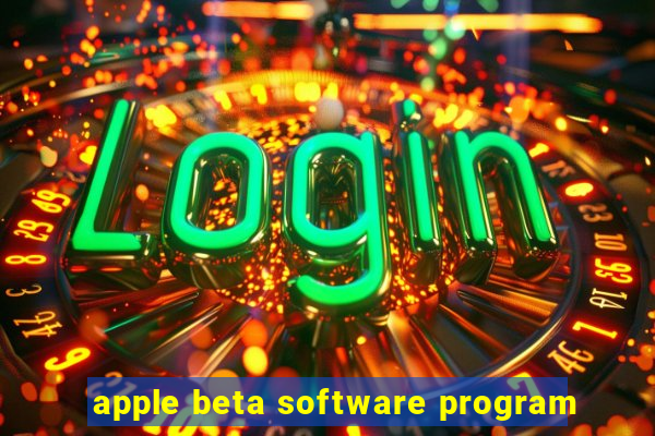 apple beta software program